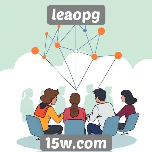 Comunidade e interações sociais em leaopg